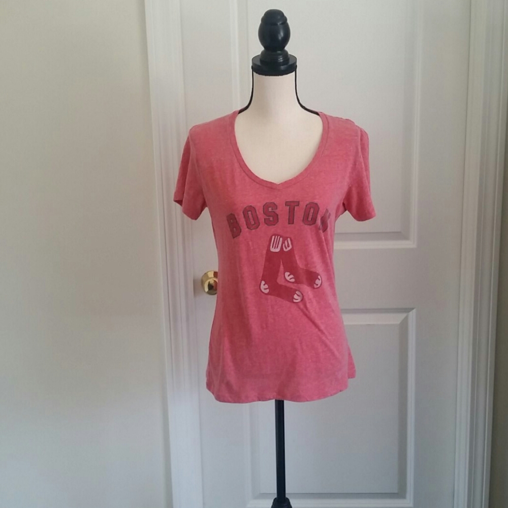 Women's Boston Red Sox v-neck t-shirt